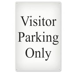 Visitor Parking Sign